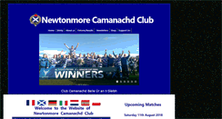 Desktop Screenshot of newtonmoreshinty.com