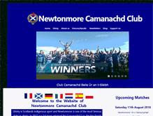 Tablet Screenshot of newtonmoreshinty.com